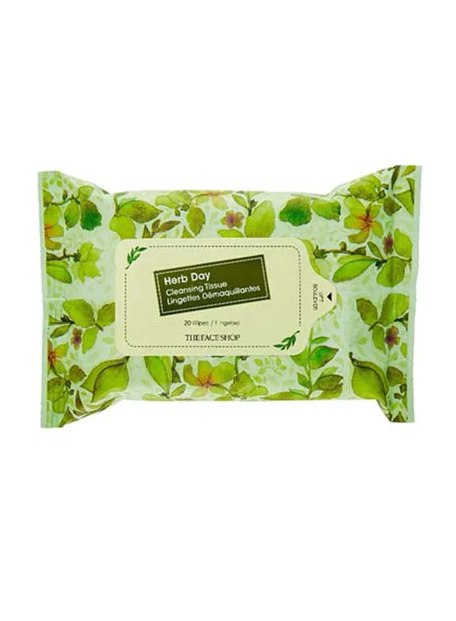 ذا فيس شوب مناديل تنظيف هيرب داي  منديل